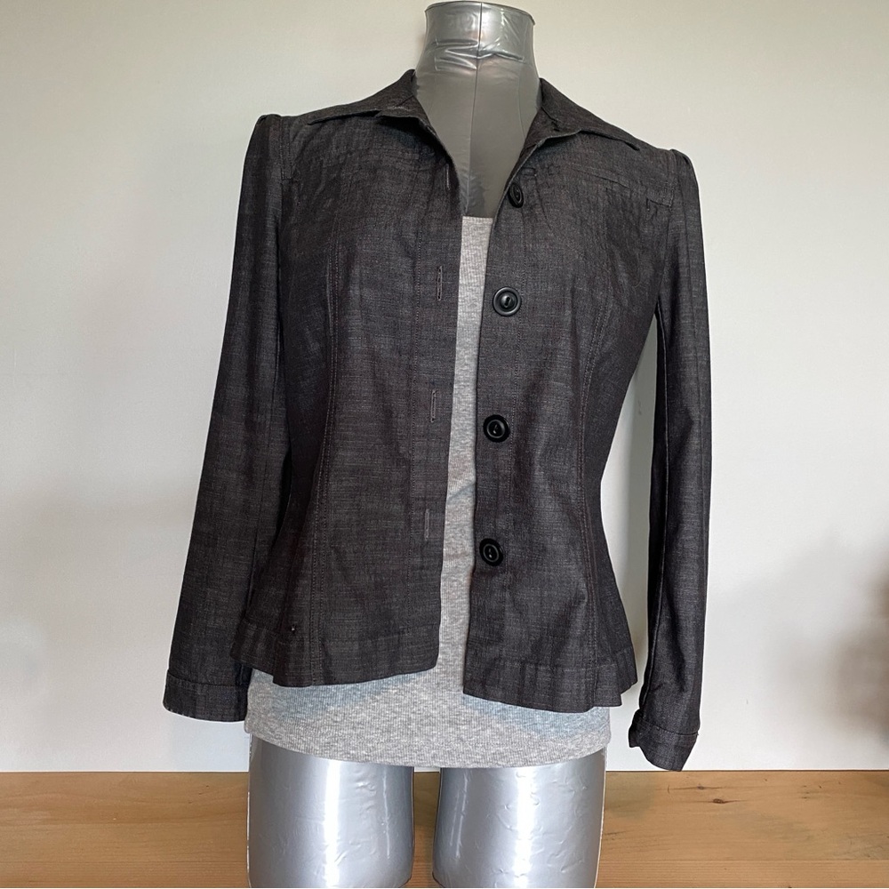 Sigrid Olsen Sport dark grey jacket, XS